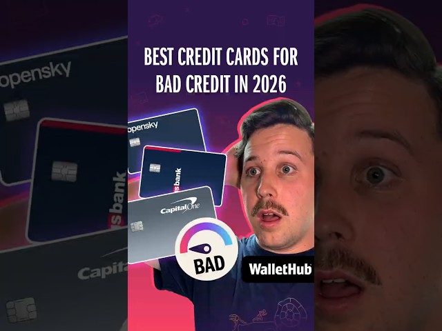 Best Credit Cards for Bad Credit in 2026
