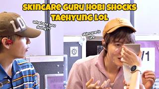 Hobi Confuses Taehyung With Sudden Skincare Routine