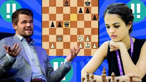 Upgrade Tania Sachdev vs Magnus Carlsen 30