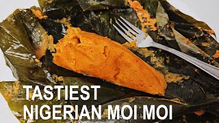 Cook With Me: Tastiest Nigerian Moi Moi Cooked with FROZEN Etere, Uma Leaves | Flo Chinyere