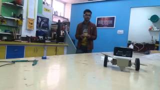 Rf controlled robot