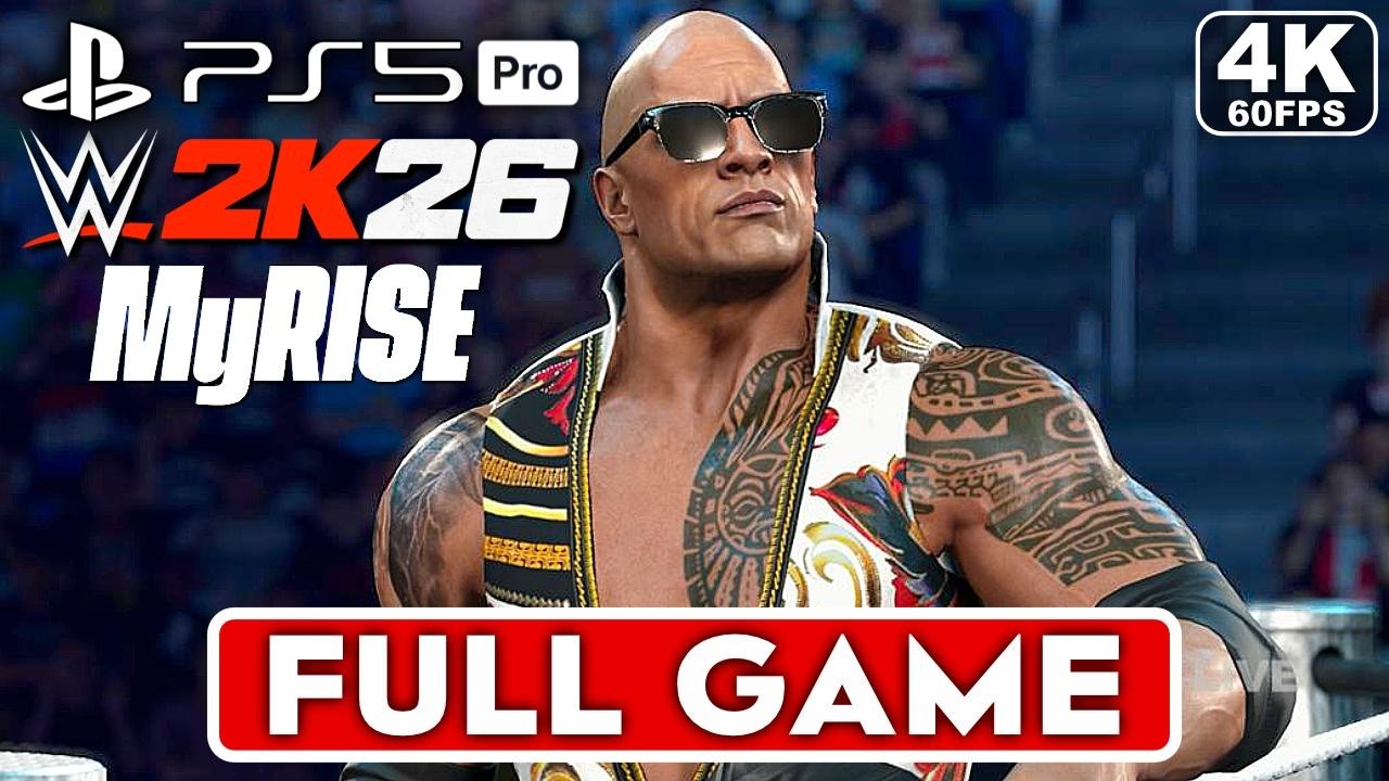 WWE 2K26 MyRise Gameplay Walkthrough FULL GAME [4K 60FPS PS5 PRO] - No Commentary