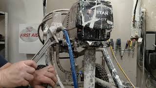 Titan 1040T clogged