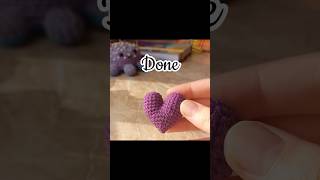 Heart tutorial #crochet #shorts #explore #youtubeshorts #feedshorts