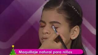 Maquillaje natural para niñas en primera comunión - YouTube