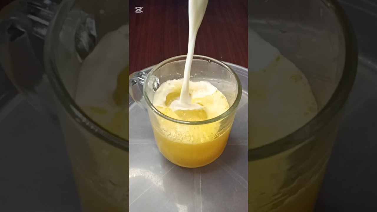 ORANGE MILKSHAKE ASMR 