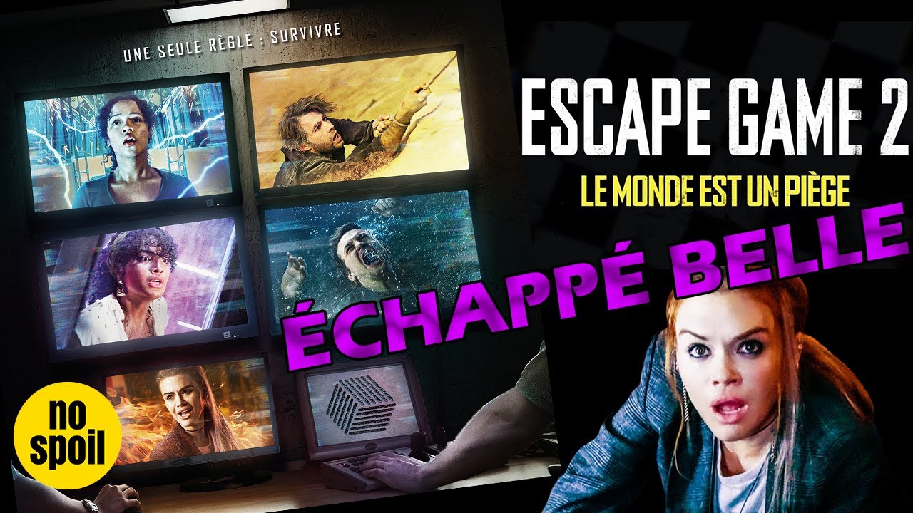 ESCAPE GAME 2 Le monde est un piège CRITIQUE POST PROJECTION - YouTube