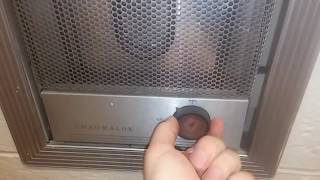 VIntage Chromalox Bathroom Electric wall heater - YouTube