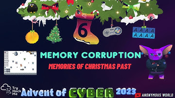 Advent Of Cyber 2023 Day 6 Walkthrough | TryHackMe | Memory Corruption