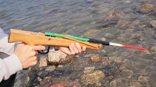How to Make a Simple Fishing Spear Gun at Home ,, DIY