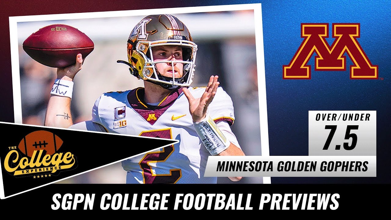 Minnesota Golden Gophers College Football Preview 2022 The College Football Experience Win