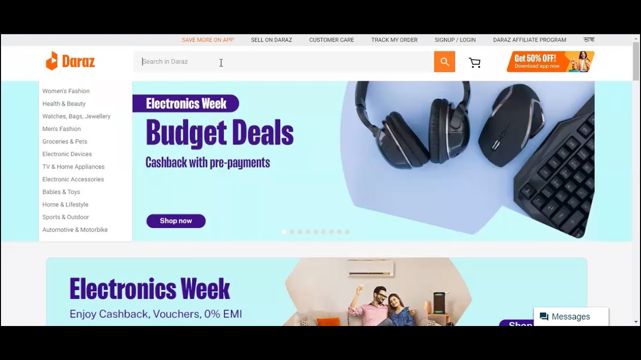 Part 03 || Daraz Shopping Card Italy || Team Works