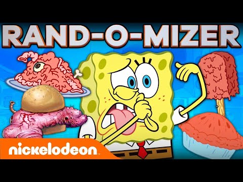 CHUM BUCKET RAND-O-MIZER! ? | SpongeBob | Nickelodeon Cartoon Universe