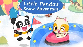 Little Panda's Snow Adventure - Let's Compete in the Ice and Snow Wonderland | BabyBus Games screenshot 2