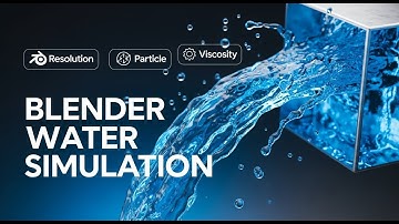 【Blender】リアルな水を作るための3つの秘訣！流体シミュレーション設定ガイド（超重要ポイント解説）