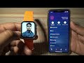 How to set photo on smartwatch  t800 ultra smart watch how to set photo