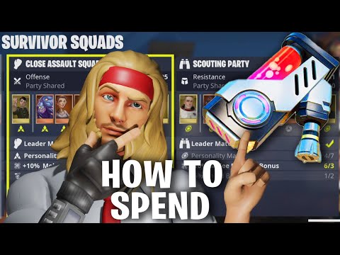 Best Survivors To Spend Your Superchargers Fortnite Save The World Teamvash