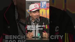 MLB Hall of Famer Johnny Bench's Food City 500 pick is in!