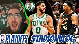 TATUM HAUTNAH GETROFFEN IN DEN NBA PLAYOFFS?! 🤯🔥| Stadionvlog Boston Celtics vs. Cavaliers Game 1 🏀