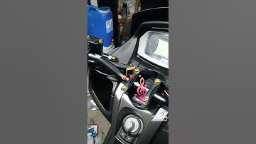 Nmax V2 naked Handle Bar Installed!!