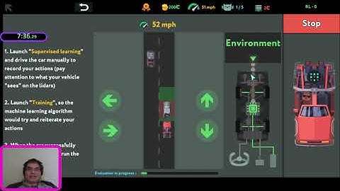 While true: learn() self driving car - RL-0