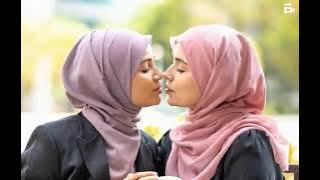 Muslim girls kissing 😘😘# 2024#romance #romantic #vairalvideo