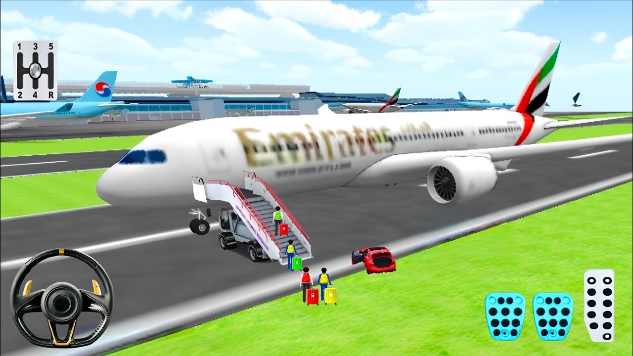 I Left the City by Emirates Plane ✈️ | 3D Driving Class 2026 Android Gameplay | Car Game