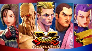 STREET FIGHTER V:CE - All "CRITICAL ARTS" ! - 2021