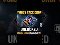 Badria Tolba Voice Pack UNLOCKED 🔥 | Ultimate Edition Crate Opening | PUBG Mobile #shorts