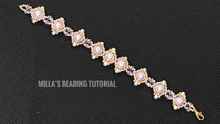 Beginner Beading Bracelet 💎 #beading #beadingbracelet #beadingtutorial #diy #tutorial