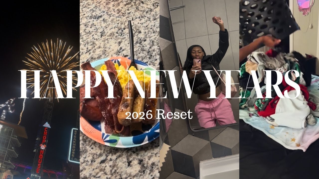 NEW YEAR RESET & REFRESH 🗓️ | 2026 : vision board + deep cleaning + motivation + hygiene shopping