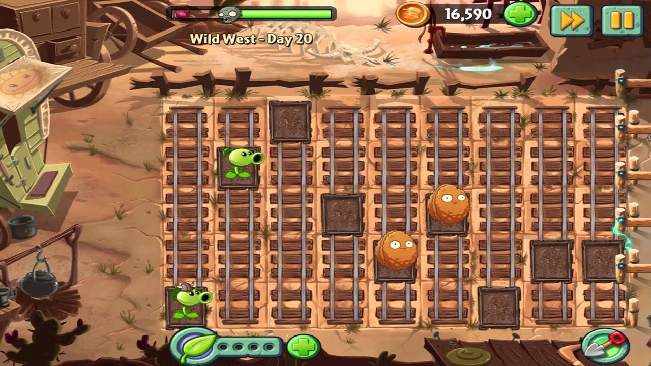 Plants vs. Zombies 2 ENDING Gameplay Walkthrough - Part 20 - Wild West Day  10!! (Gameplay HD) 