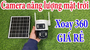 Camera Yoosee 2 Mắt Năng Lượng Mặt Trời 4G - GẮN NƠI KHÔNG CÓ ĐIỆN WIFI - Quay Đêm Có Màu Rõ Nét