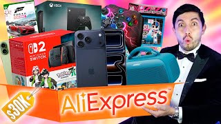 COMPRE LA CAJA GAMER MISTERIOSA MAS COSTOSA DE ALIEXPRESS.. IPHONE 15,16,17 ?