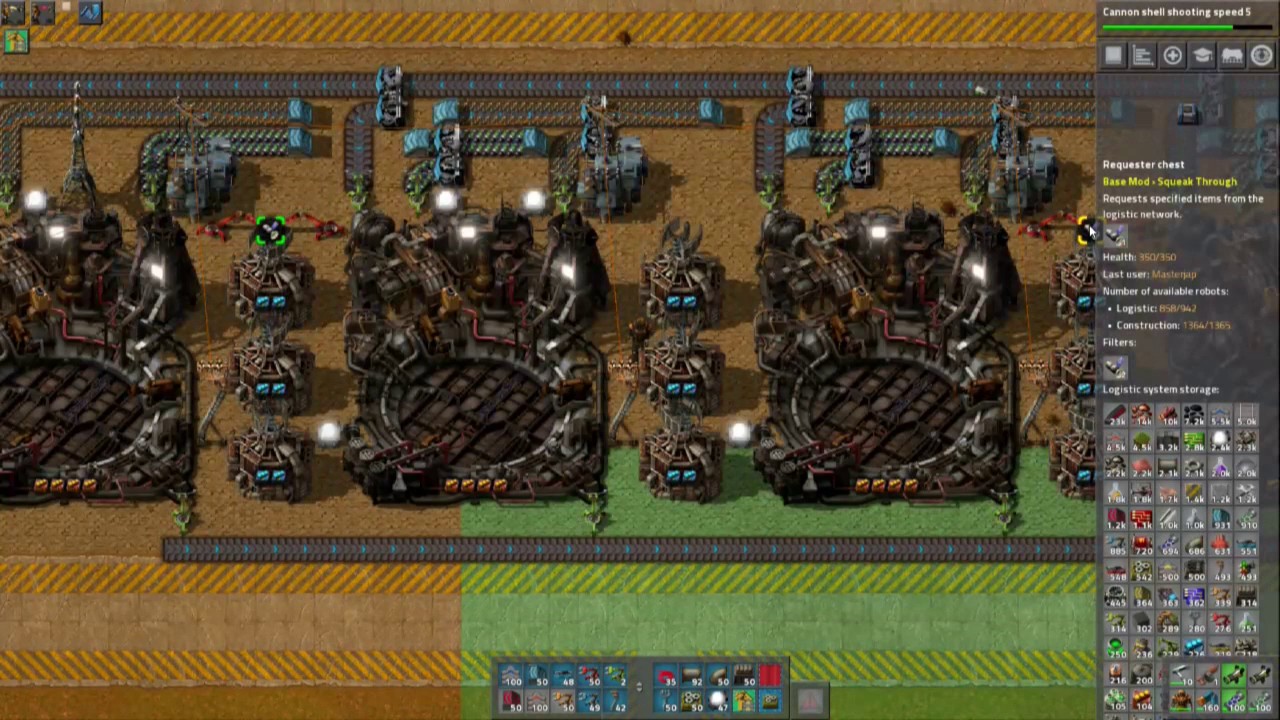 Launch day!!! Factorio Rocket/Minute w/ 0.15 Science E50 YouTube