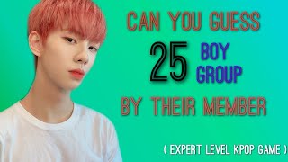 [Kpop Game] Guess 25 kpop boy group by their member (Expert level) screenshot 4
