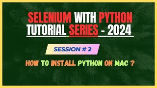 2. How to Install Python On Mac ?