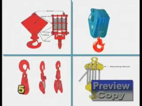 Drums, Blocks, Sheaves, and Wire Rope Terminations  Installation, Usage, & Inspection  