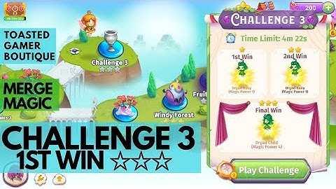 Merge Magic Challenge 3 • 1st Win 3m37s ☆☆☆
