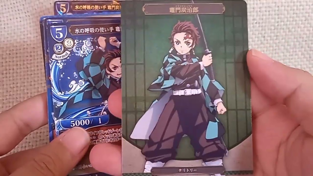 [UNBOXING] Opening Build Divide X Demon Slayer Cards Starter Deck
