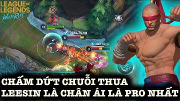 [LMHT:TỐC CHIẾN] Chấm dứt chuỗi thua kinh hoàng với LEESIN