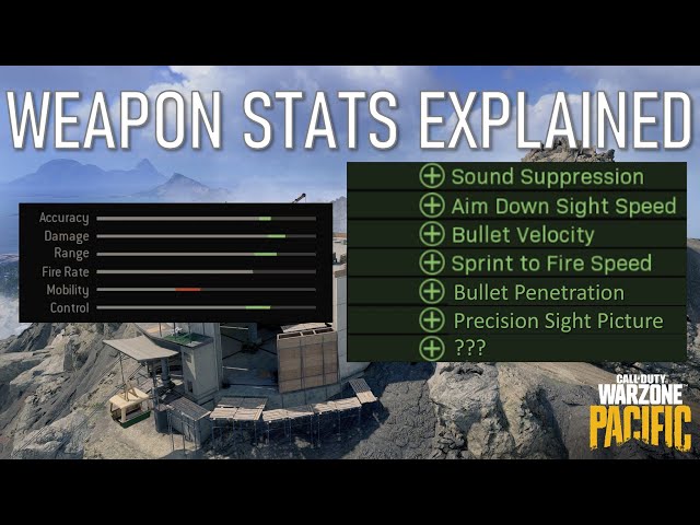 In-Depth Warzone Weapon Stats Guide - Xfire