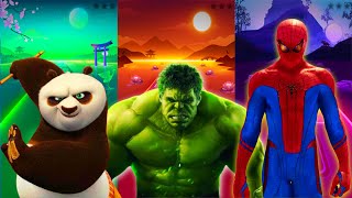 Kung Fu Panda Vs Hulk She Hulk Vs Spiderman, Coffin dance