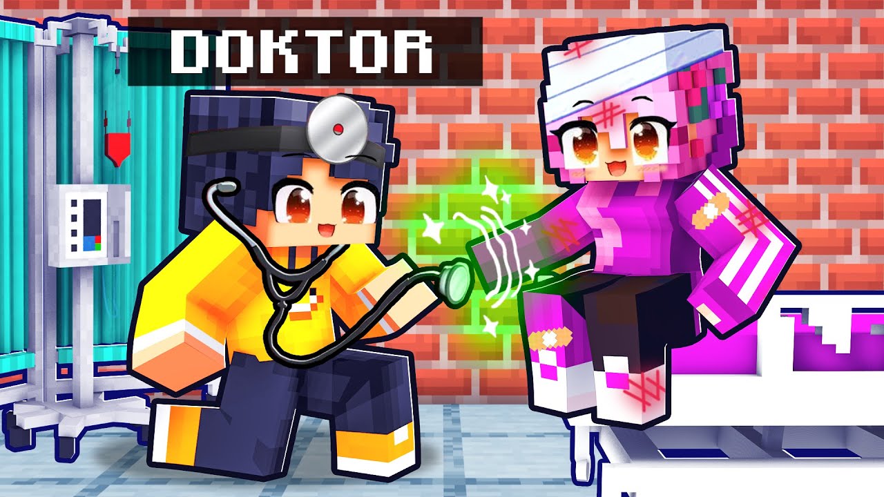 Ich HELFE meinen FREUNDEN als ARZT in Minecraft!