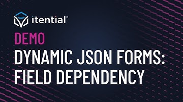 Using JSON Form Field Dependency with Dynamic Dropdowns
