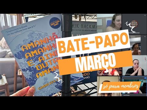 BATE-PAPO: AMANHÃ, AMANHÃ E AINDA OUTRO AMANHÃ, DE GABRIELLE ZEVIN | LEITURA COLETIVA MARÇO