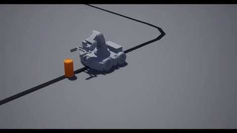 Line follower robot | Unreal Engine 4  Animated short