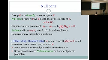 Ankit Garg | Invariant theory, noncommutative optimization and applications Pt. I