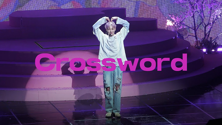 [SPECIAL VIDEO] 황민현 (HWANG MIN HYUN) - Crossword @ 2024 황민현 팬미팅 '도원결의'