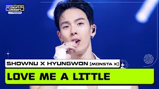 SHOWNU X HYUNGWON (MONSTA X) (셔누 X 형원 (몬스타엑스)) - Love Me A Little | MCOUNTDOWN IN FRANCE